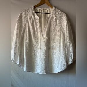 Splendid Eyelet Blouse